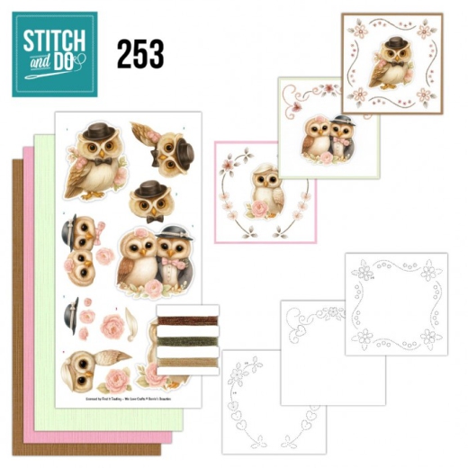 STDO253 BB Stitch & Do 253 Owlways Yours (Eulen)