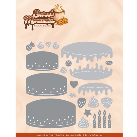 BBD10089 BB Stanzschablone S��e Momente Kuchen