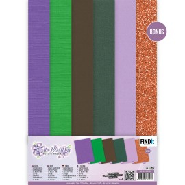 BB-A4-10028 Leinenkarton Set Erste Bl�ten A4