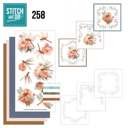 STDO258 Stitch & Do 258 Libellen