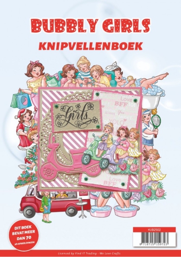 KUB2502 3D Schneidebogenbuch 2502 Bubbly Girls