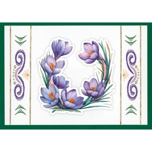 STDOBB035 Stitch & Do  A6 Buch 35 Stickbuch von Sjaak van Went Springtime