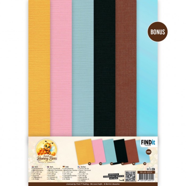 BB-A4-10036 BB Papier Pack S��e Honigbienen A4