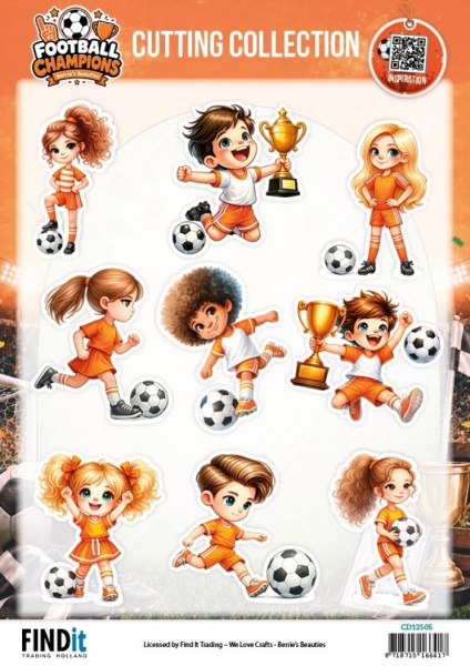CD12505 BB Schneidebogen Fu�ball Champions Helden