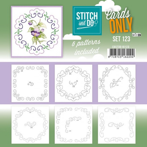 COSTDO10123 Stitch & Do Cards Only 4K Set 123 COSTDO10123 Stitch & Do Cards Only 4K Set 123