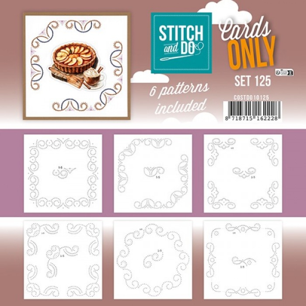 COSTDO10125 Stitch & Do Cards Only 4K Set 125 COSTDO10125 Stitch & Do Cards Only 4K Set 125