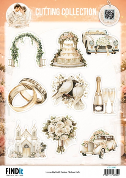 CD12530 Cutting Collektion Wedding Eleganz Der gro�e Tag