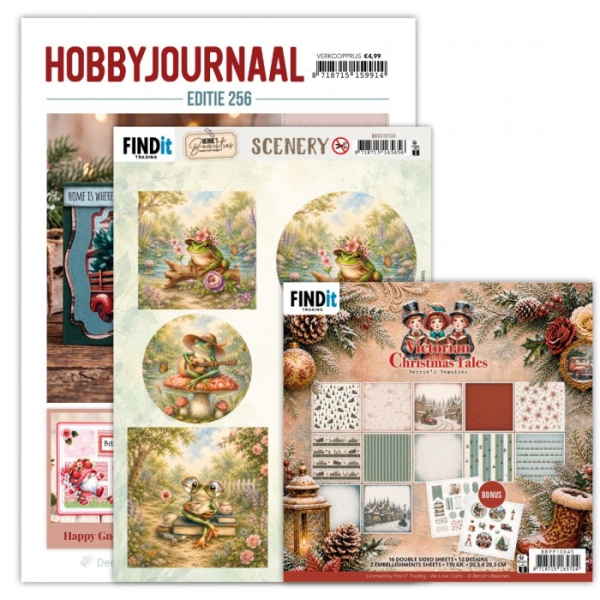 SETHJ256 Hobbyjournal 256 mit Gratis 3D Bogen und Papierpack SETHJ256 Hobbyjournal 256 mit Gratis 3D Bogen und Papierpack