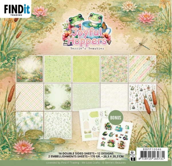 BBPP10046 BB Joyful Hoppers 20 x 20