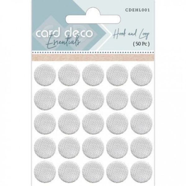 CDEHL001 Klettverschlüsse von Card Deco 50 Stück CDEHL001 Klettverschlüsse von Card Deco 50 Stück