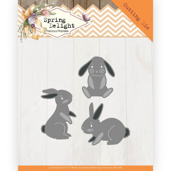 PM10175 PM Stanzschablone Spring Delight Spring Bunnies PM10175 PM Stanzschablone Spring Delight Spring Bunnies