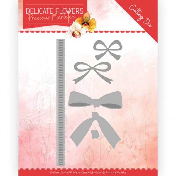 PM10180 PM Stanzschablone Delicate Flowers Delicate Bow