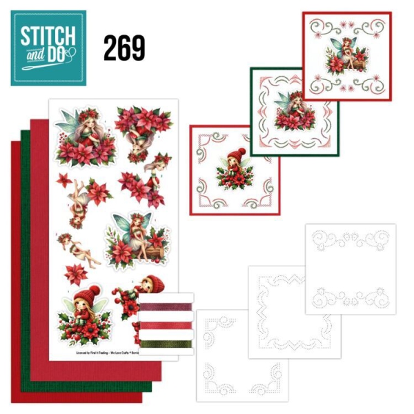 STDO269 Stitch & Do 269 Fairy Christmas STDO269 Stitch & Do 269 Fairy Christmas