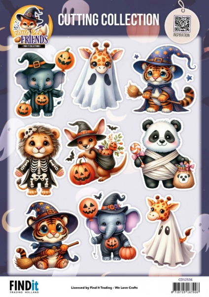 CD12536 Schneidebogen Little Boo Friends