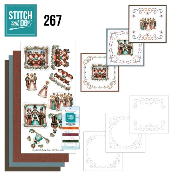 STDO267 Stitch & Do 267 Vitorianische Weihnachtsgeschichte STDO267 Stitch & Do 267 Vitorianische Weihnachtsgeschichte