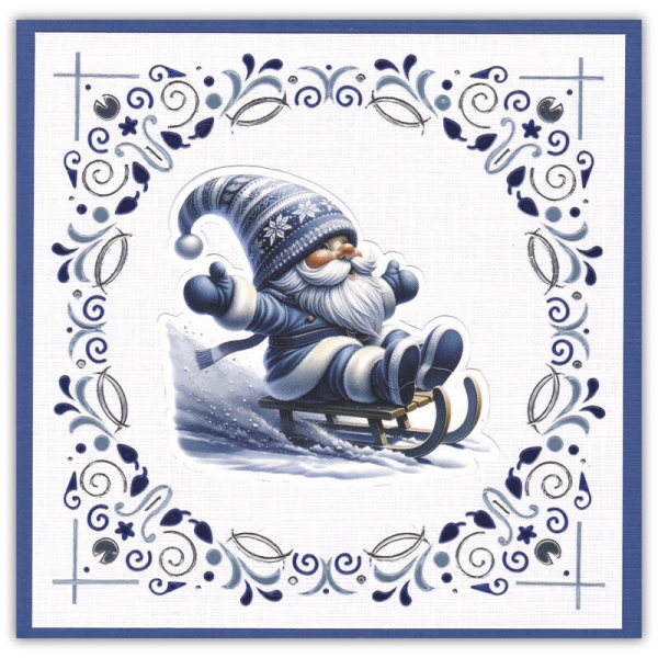 DODO312 Dot & Do 312 Blauer Wintergnome