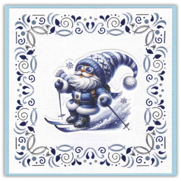 DODO312 Dot & Do 312 Blauer Wintergnome