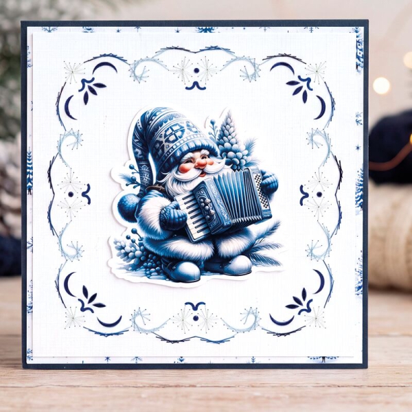 SB11177 BB Stanzbogen Winter Gnome Wonders Winter Spa�