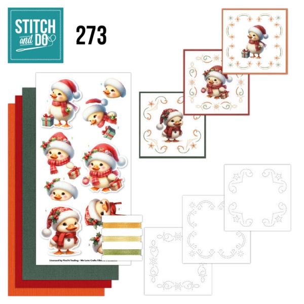 STDO273 Stitch & Do 273 Furry Christmas STDO273 Stitch & Do 273 Furry Christmas