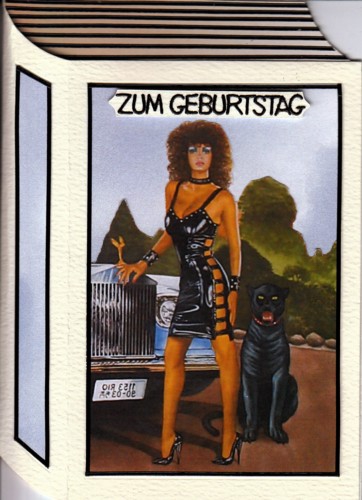 H110605 Primdalserie Dame mit Rottweiler