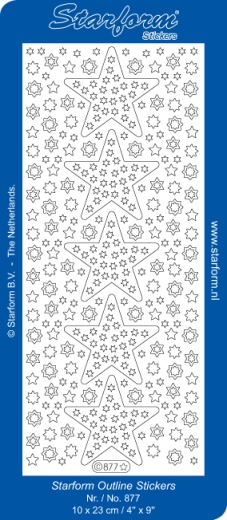 877s Groe und kleine Sterne