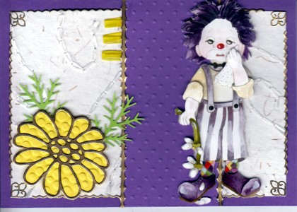 M2309 Weinender Clown