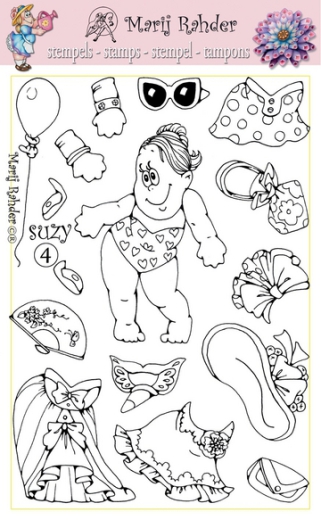430312 Clear Stamps Set Suzy 4