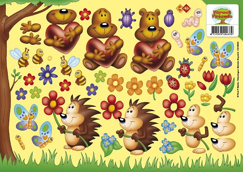 CD10020 Forest Friends Br, Igel