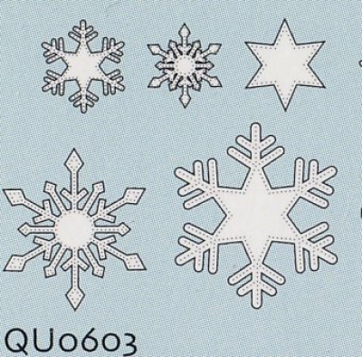 QU0603o Quillt stickschablone Winter