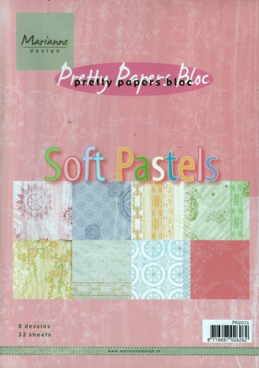 PK9072x Pretty Papers Bloc Soft Pastels