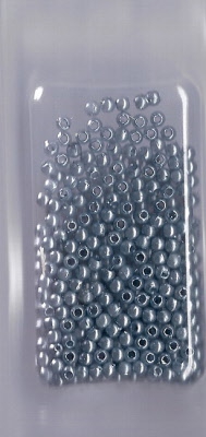 18-2027 Perlen  3 mm ca. 5,5 gr stahlblau