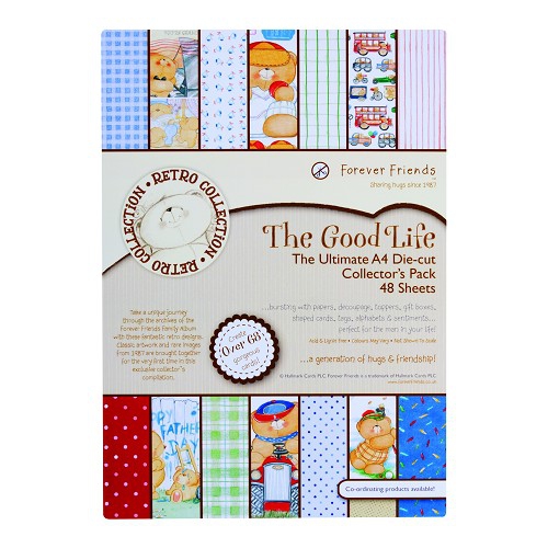 FFS 169006 A4 ultimate decoupage pack (48pcs) - the good life