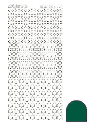 STDA82 Hobby-Dots Sticker Adhesive green (Serie 8)