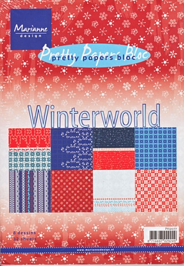 PK9077x Pretty Papers Bloc Winterworld