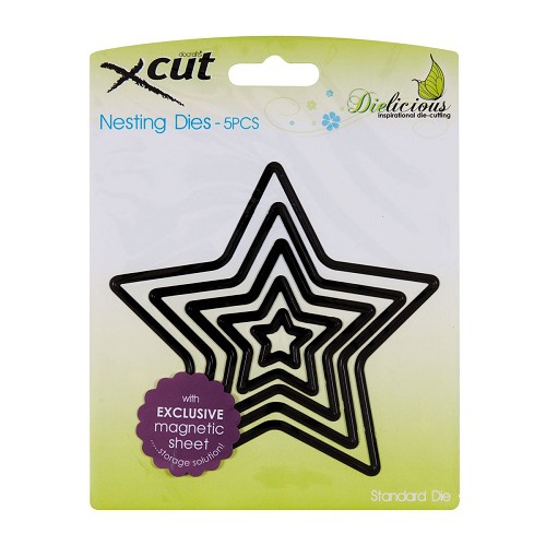 XCU 503000 Nesting Dies Star ( 5 Teile )