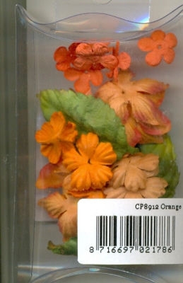 CP8912 Paper Flowers orange