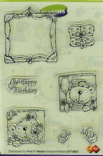 ST10003 Stampies Happy Birthday
