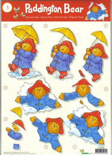 STAPPAD03 Paddington Bear Nr. 3