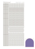 STDM96 Hobby-Dots Sticker Mirror violett