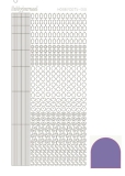 STDM106 Hobby-Dots Sticker Violett