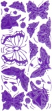 1025l Schmetterlinge in Lila