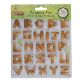 WOF907103 Clear Stamp - woodland folk (woodland alpha)