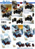 777344 Oldtimer im Schnee