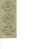Q2511 Glitzersticker Ornamente gold