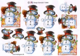 H110948 Primdalserie Schneemann