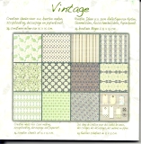1010243x Papierblock Vintage 11