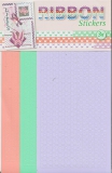 3.9877 Ribbon Stickers Set  Butterfly 