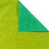 Duo-Color-Papier in blau-hellgelb