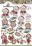CD10218 Weihnachtshund
