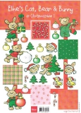 AK0037 Eline`s Cat, Bear & Bunny Weihnachten 1